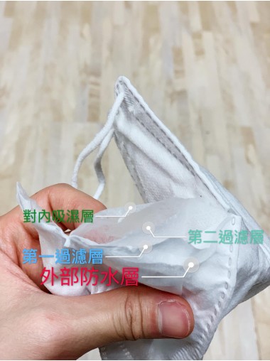 [韓國KF94級] 韓國 Purma KF94 4層立體口罩/ 白色 (1個 獨立包裝)